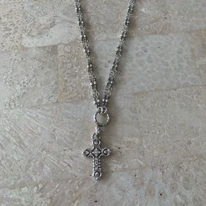 Brighton cross necklace